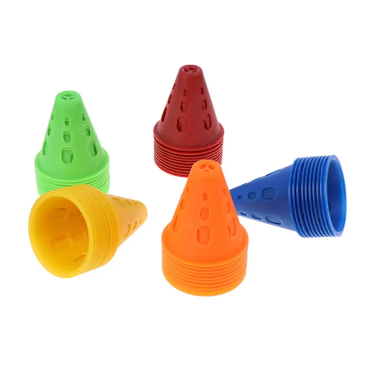 Colorful Plastic Soccer Training Marking Mini Football Soccer Cones Training