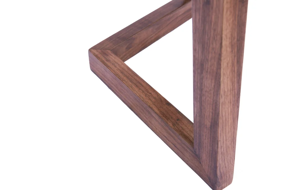 Black walnut  rustic style table desk legs