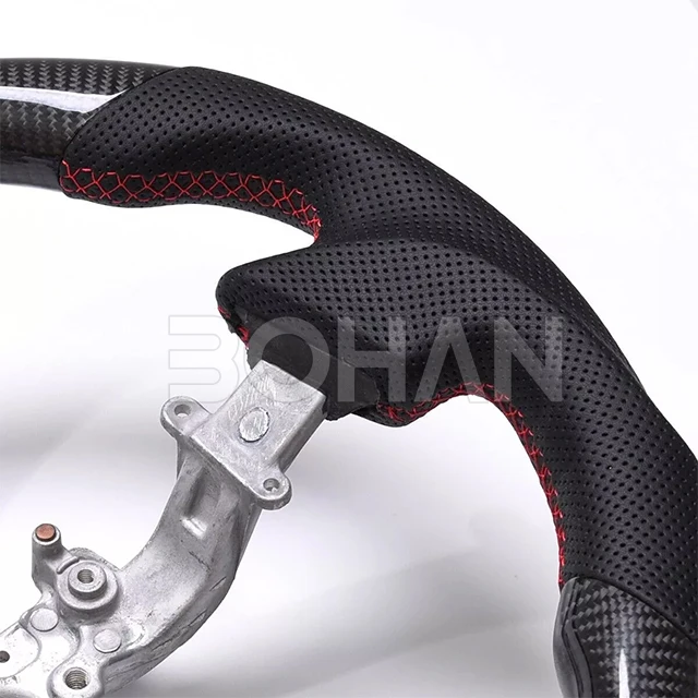 Real carbon fiber Flat Customized Sport For 2007-2016 NISSAN GT-R R35 GTR