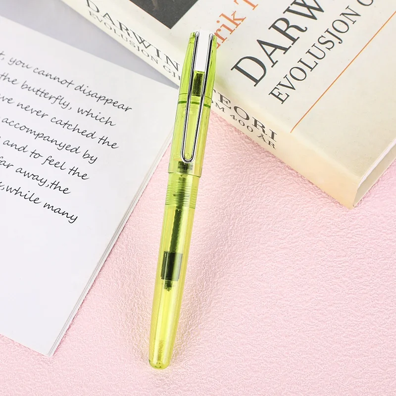 3.4MM ink sac student plastic fountain pen