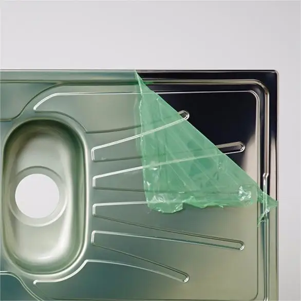 manufacture PE  protection film for stainless steel BA 2B 8K surface