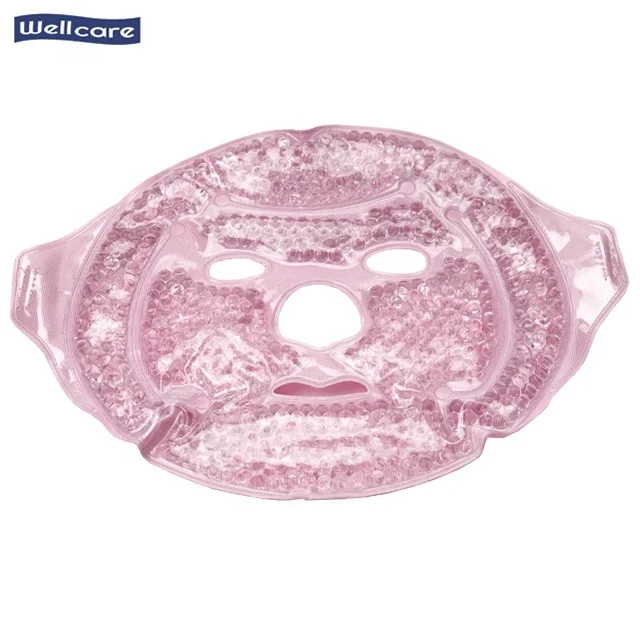 Pearl eye mask cold gel mask reusable gel freezer hot cold gel pack manufacturer