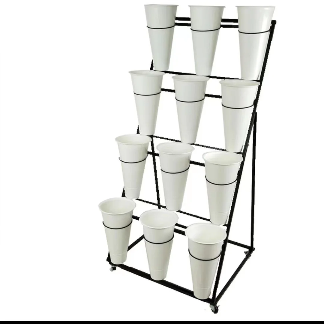 Perfect for Any Space and Size Showcase Your Blooms in Style with Our Customized outdoor Flower pot metal Stand