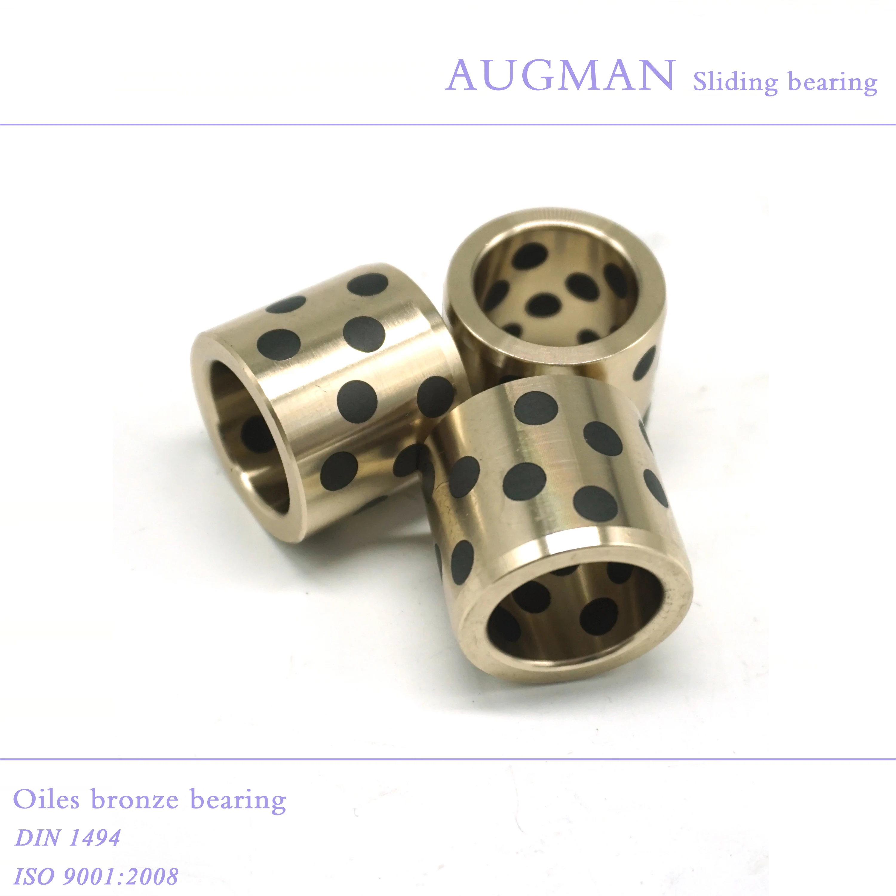 supply all kinds of self-lubricating copper brass oilless bearing bronze bushing