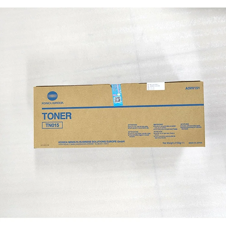 Оригинальный тонер-картридж TN015 для Konica Minolta Bizhub Press 951 1200 1052 1250 черный