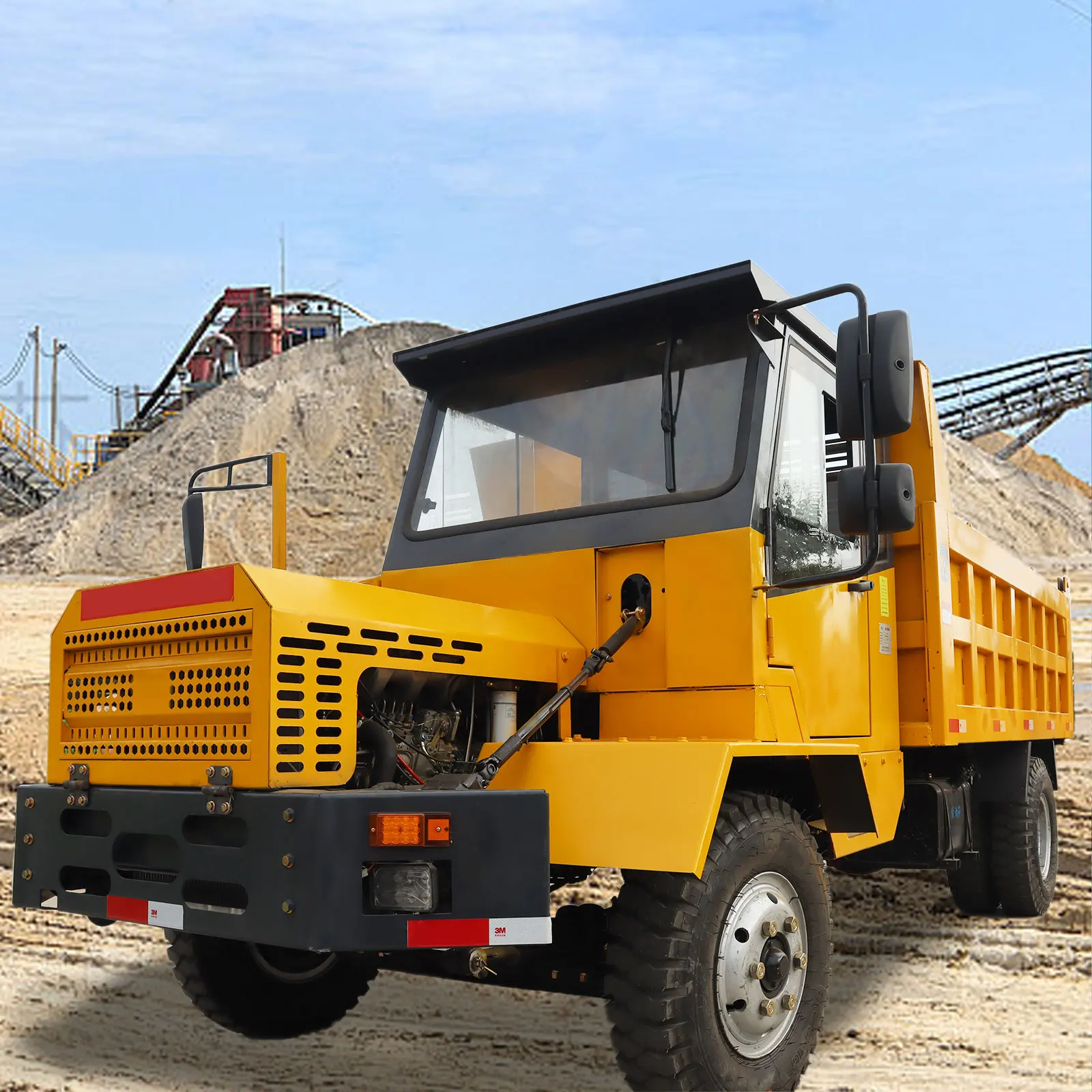 Customized 12 Ton Wheel Mining Dump Truck Coal Mine Available Good Value Mining Dump Tipper