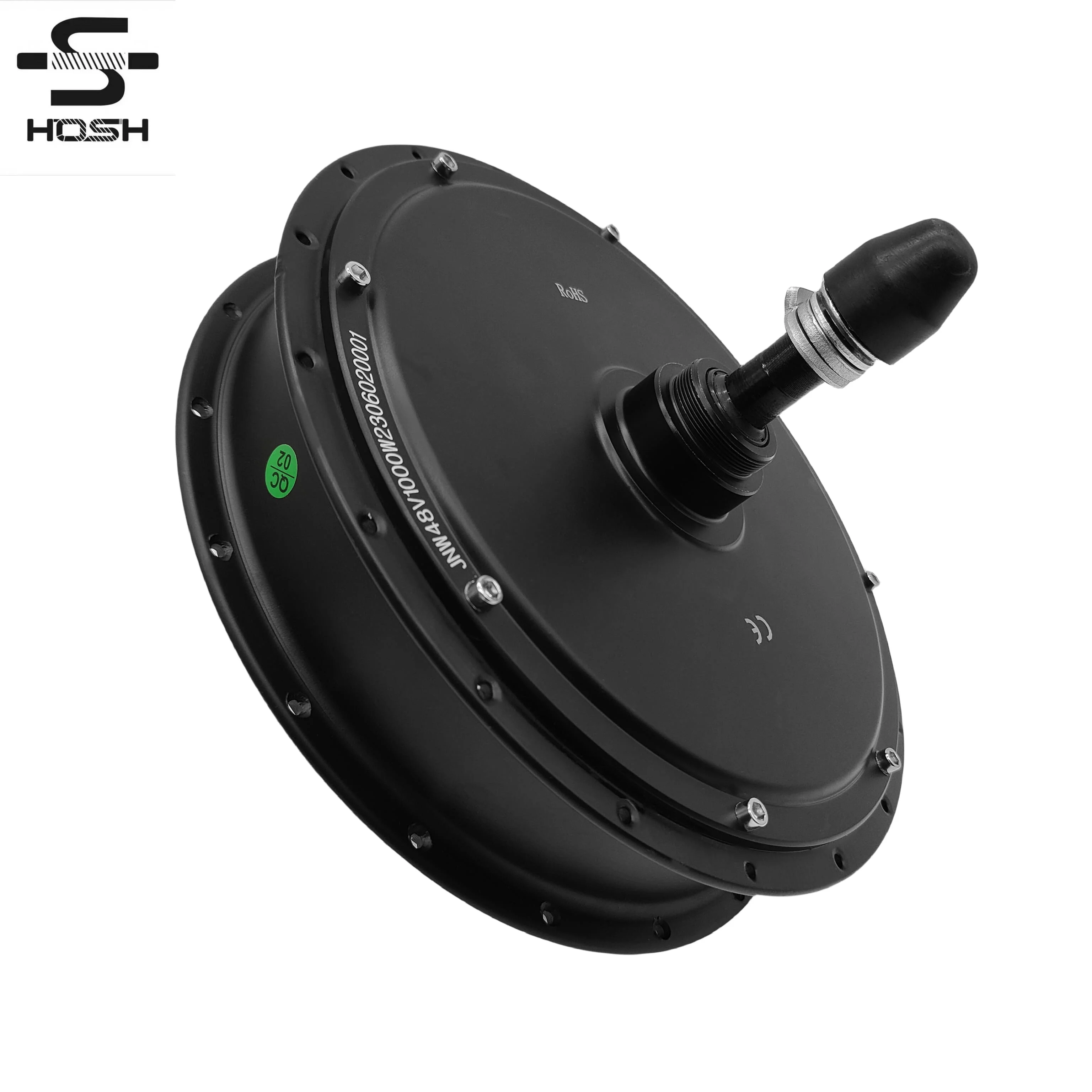 HOSH DDR-3K Brushless Gear Hub Rear Motor 48V 60V 70V 1500W Electric Bicycle Black Double Brushless Motor for E Bike with Chain