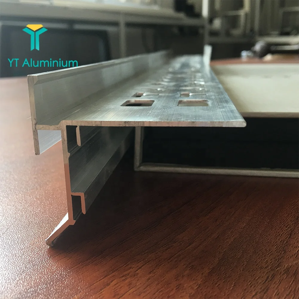 Aluminum Balcony Edge Trim with Weep Holes Balcony Trim Joiner