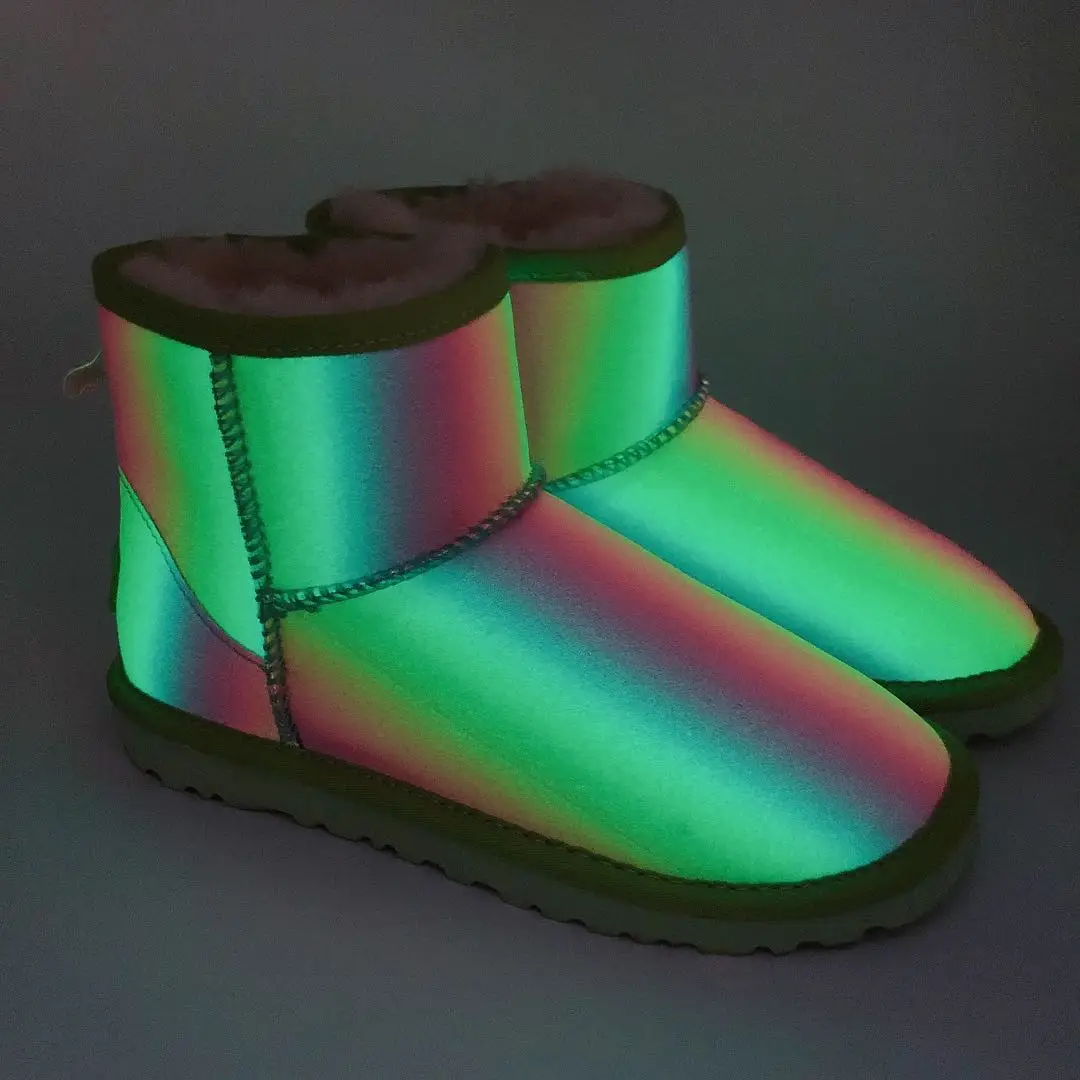 
2020 New style snow boots ladies mid-tube snow boots cotton shoes winter snow boots 