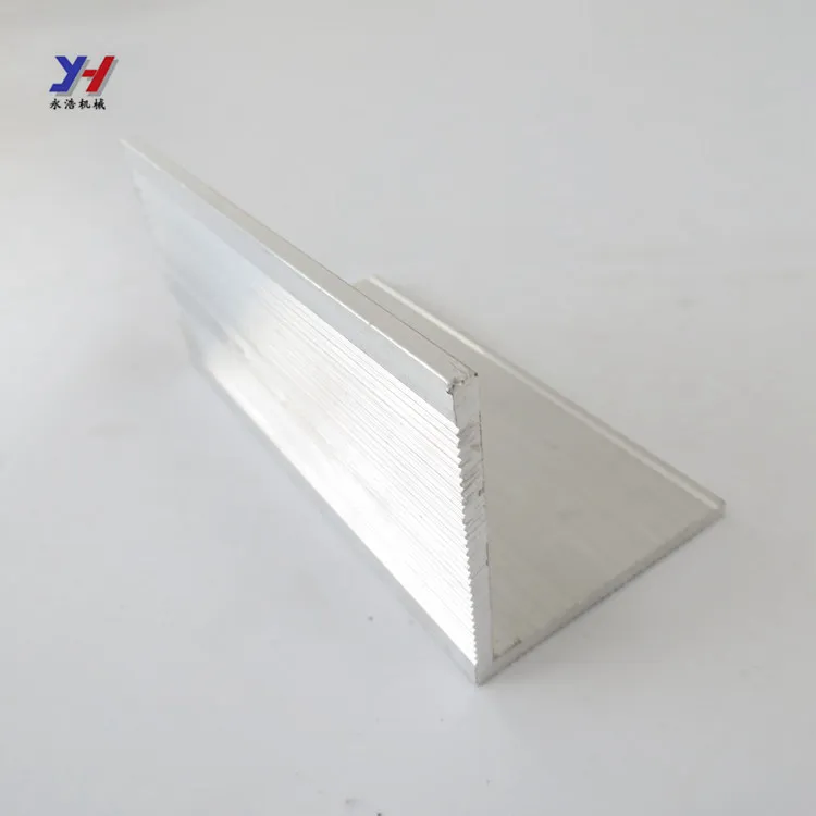 OEM ODM Custom color oxidation aluminium profile section for stair nosing