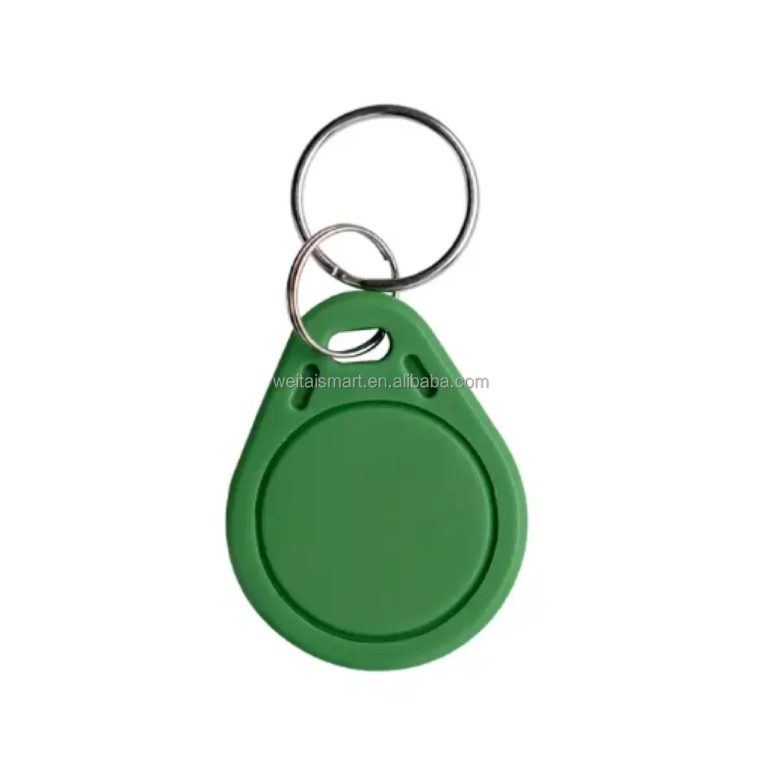 Good quality 125KHz&13.56MHz ABS Key Tag Chip RFID Keychain NFC Rewritable Key Fob