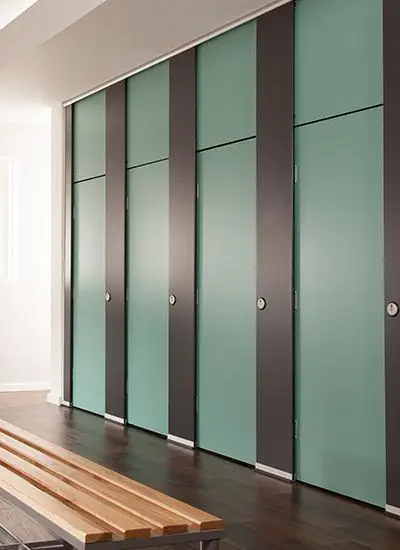 Brikley 12mm waterproof customized solid hpl compact laminate board high-quality public toilet partition