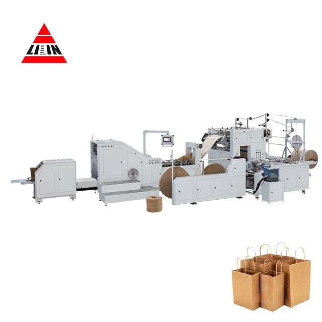 LSB330R popular automatic standing pouch making machine zipper bag making machine laminated paper food bag making machine