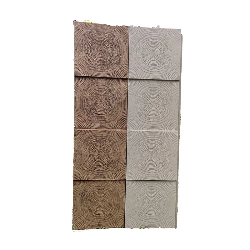 polyurethane faux wood wing wall panel pu panel wood wall cladding for interior decoration