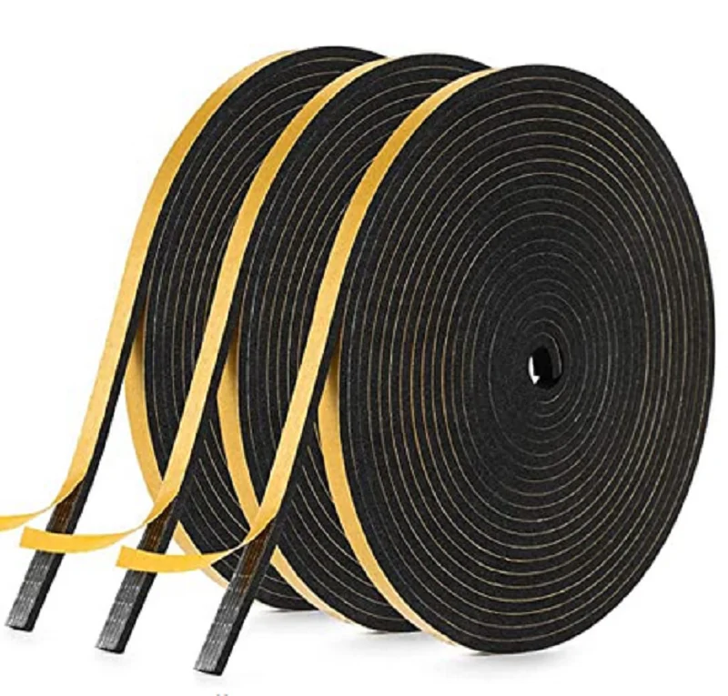 Hot Sale Die Cutting CR Neoprene Rubber Foam With Adhesive