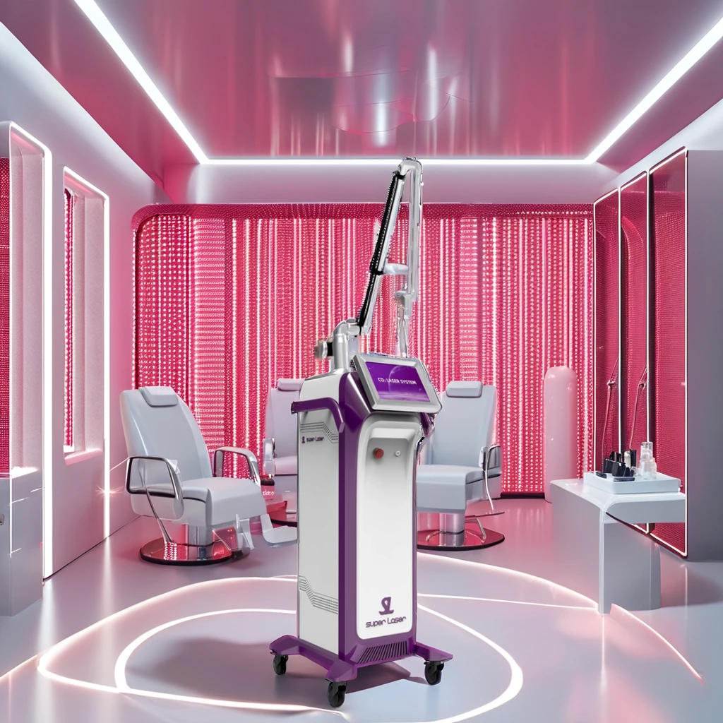 Фракционное оборудование для удаления шрам лазера СО2