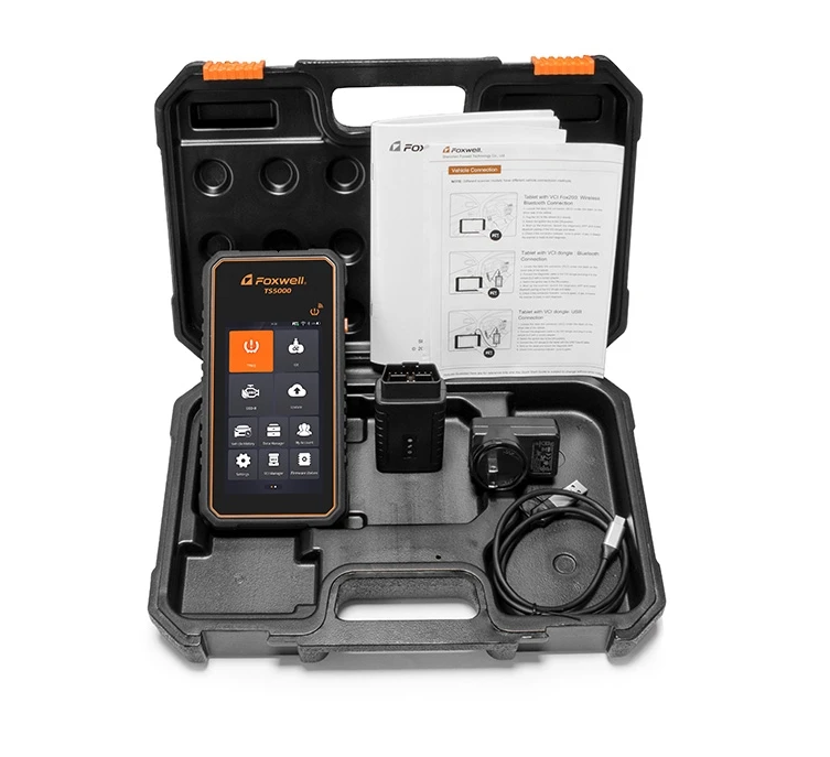 FOXWELL TS5000 Programador De TPMS Programmer Tool Tire Pressure Monitoring Sensor Programmer For Universal Programmable Sensor