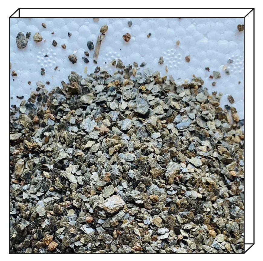 Agricultural good quality golden raw vermiculite 2-4mm