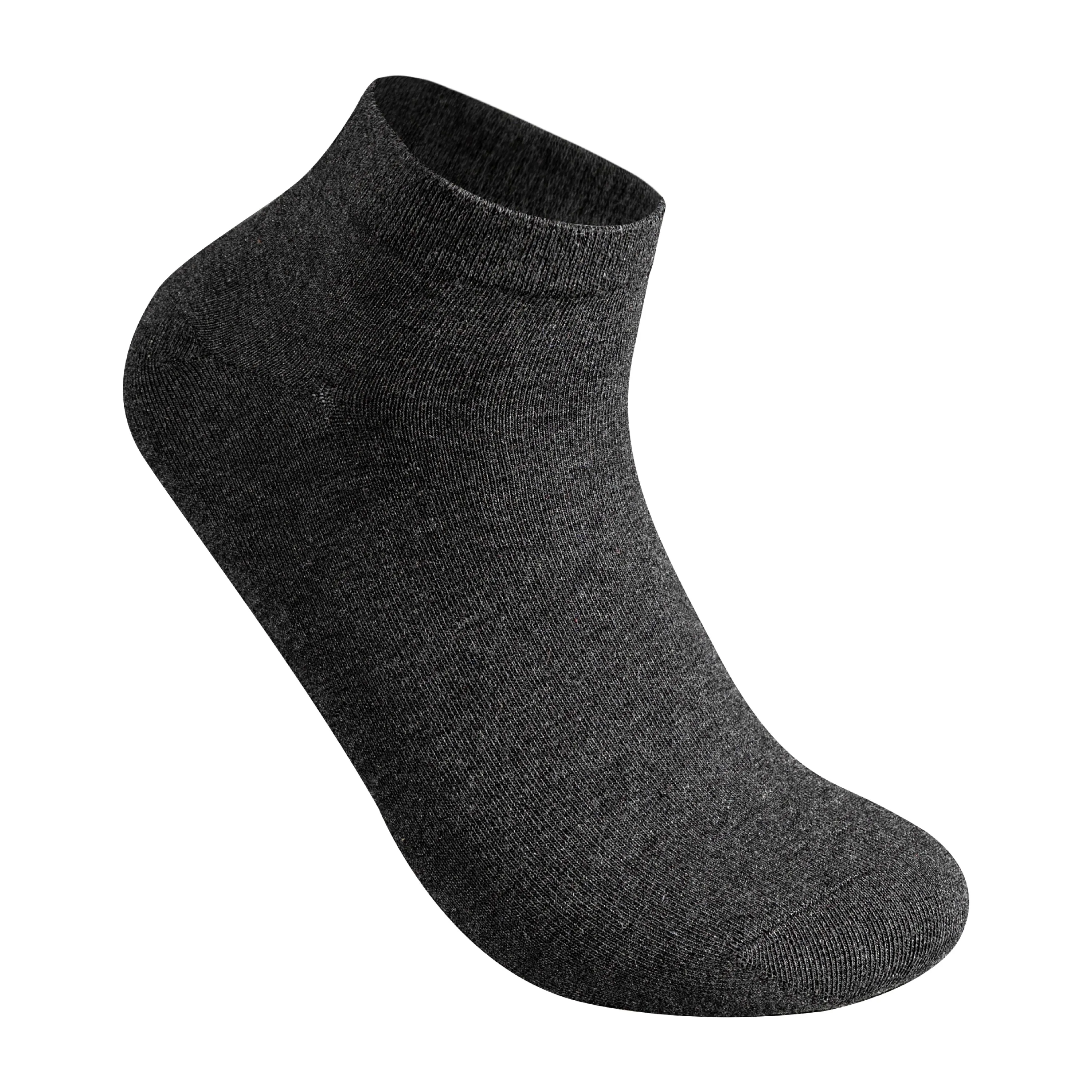 White Black Cotton Men Socks Sport Athletic Crew Custom Logo Cycling Terry Business Socks