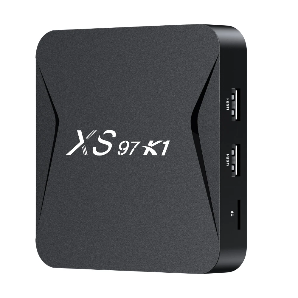 New Product Ideas 2025 Allwinner H313 XS97 K1  Android 10.0 Strong 4K Android Tv Box With Youtube
