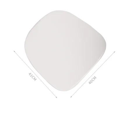 Hot Selling Modern Colorful PU Leather Chiavari Chair Seat Cushions Portable Wedding Chair Cushions Chiavari Chair Cushion