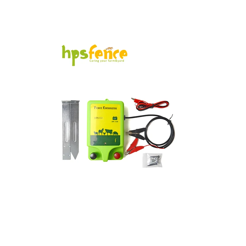 Security power animals fencing 12v electric fence high voltage pasture plastic farm energizer