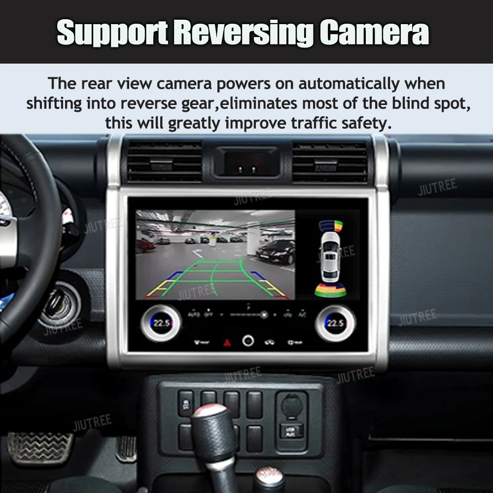 13.3 Inch carplay For Toyota cruiser FJ 2007-2024 car radio Touch Screen Car GPS Navigation Android 13  multimedia player