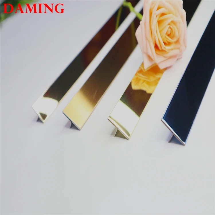 304&316 transition strips floors flexible laminate floor edging hammered carpet trims