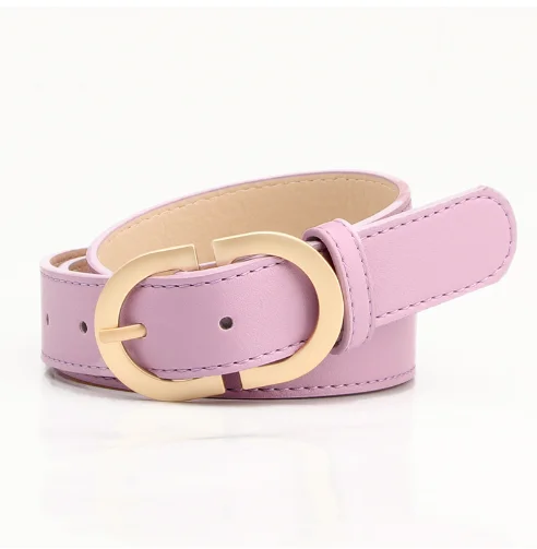 New arrival Vintage Women Belts Colorful Fashion Women PU Leather Belts For Women