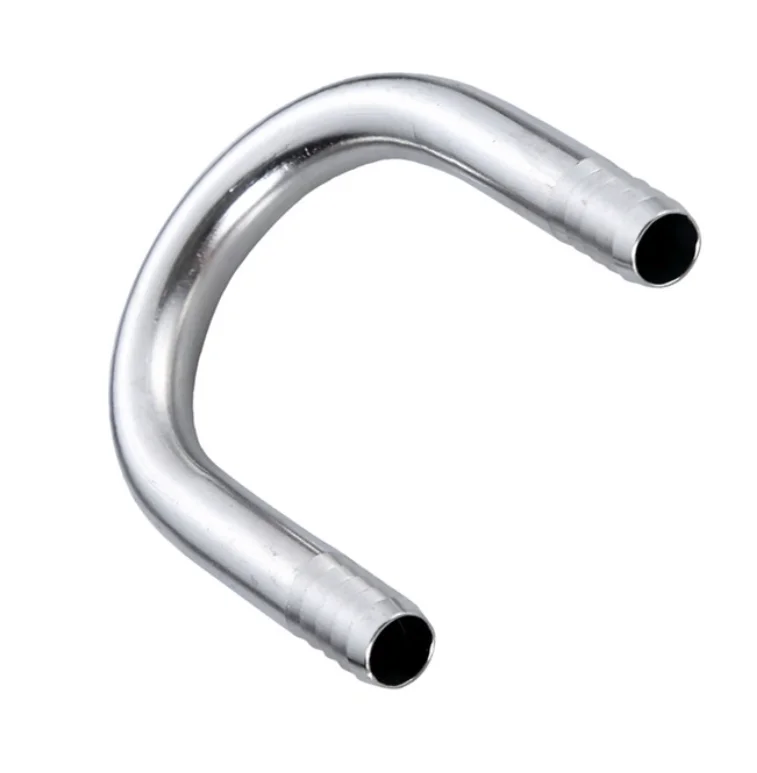 Fully Stocked Stainless Stee pipe fitting 304 Passivate Electro polishing Barb hose elbow U Bend Splicer Fitting