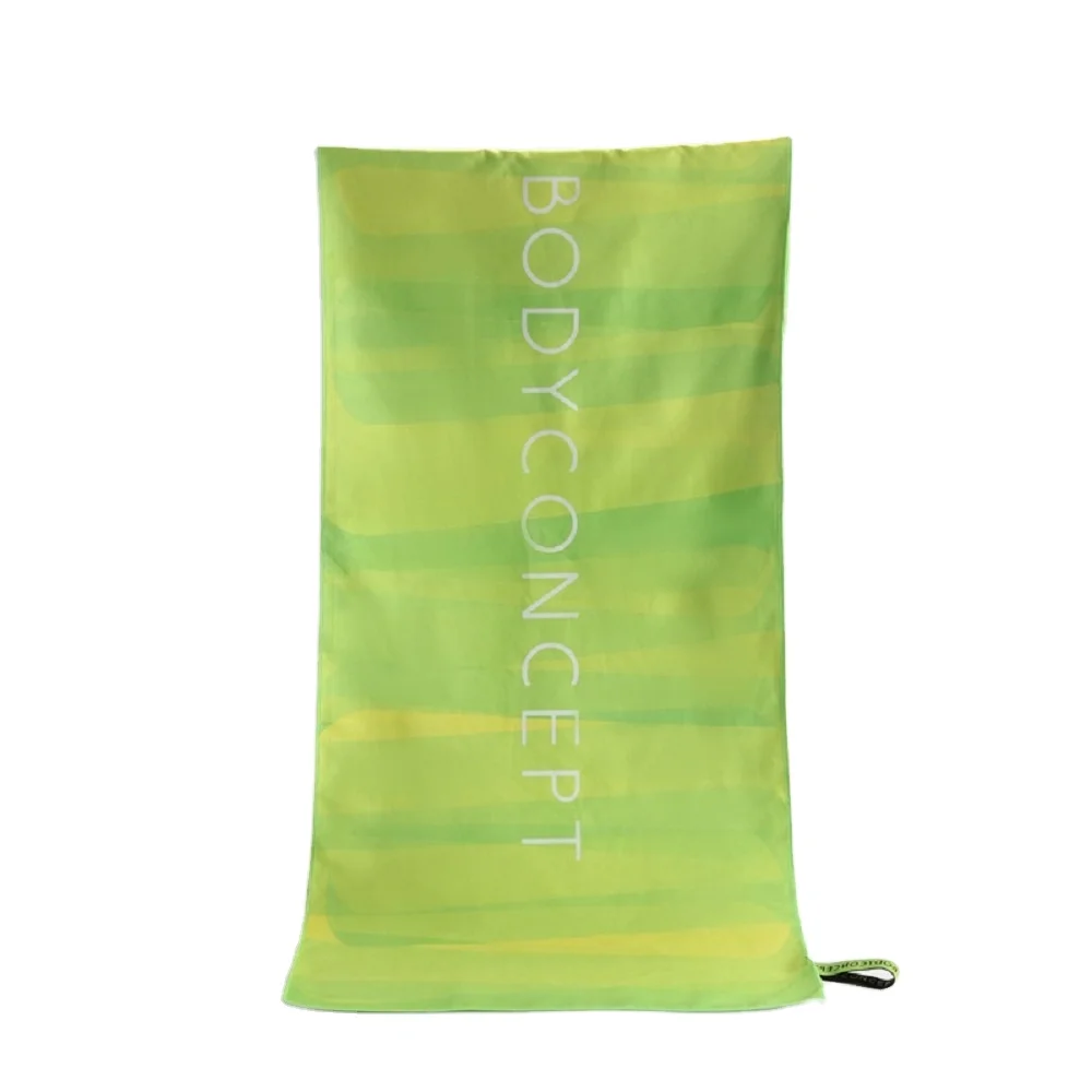 2022 quick dry custom guaranteed quality microfiber 200gsd 40*100cm single sided sports towel