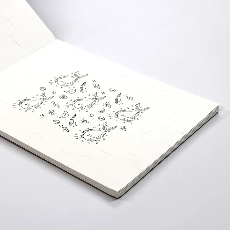 Acrylic watercolor paper Foldable canvas pad 9x12 inch heavy weight canvas paper art pad