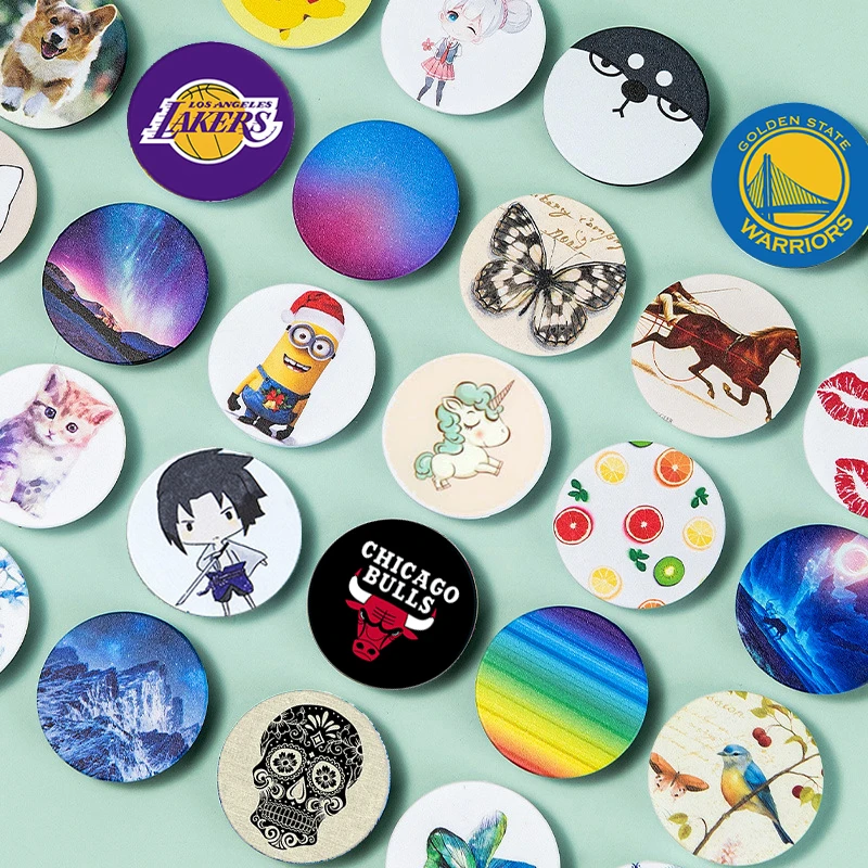 Free Sample Wholesale Blank Custom Glitter 3d Resin Phone Socket With Logo Sublimation Up Sockets Cell Phone Holder