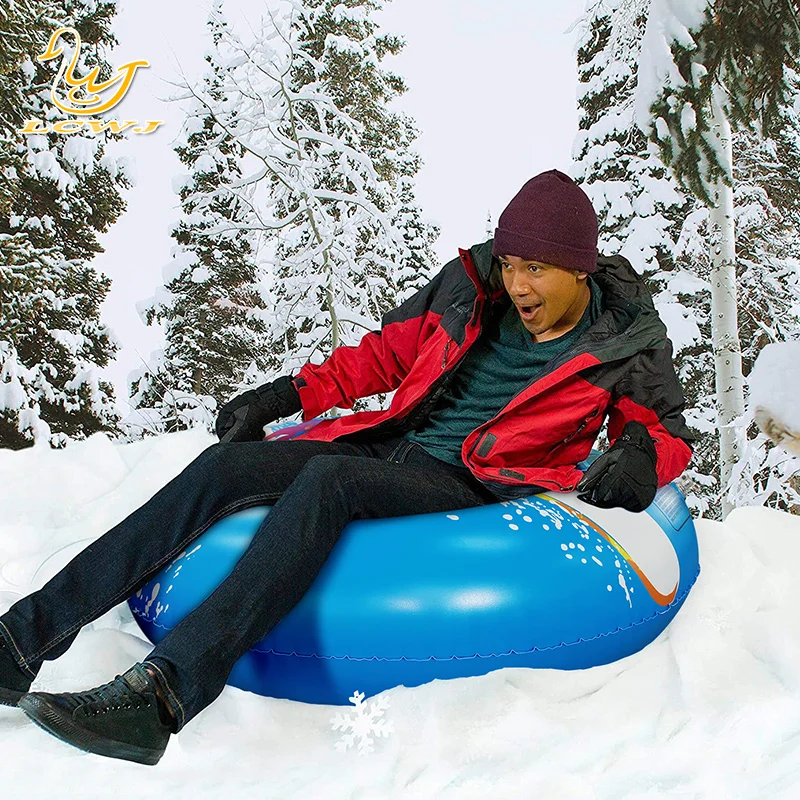 LC Heavy-duty pvc Snow Sled Free Style Snow Sled Christmas Gift Heavy-duty pvc Snow Sled