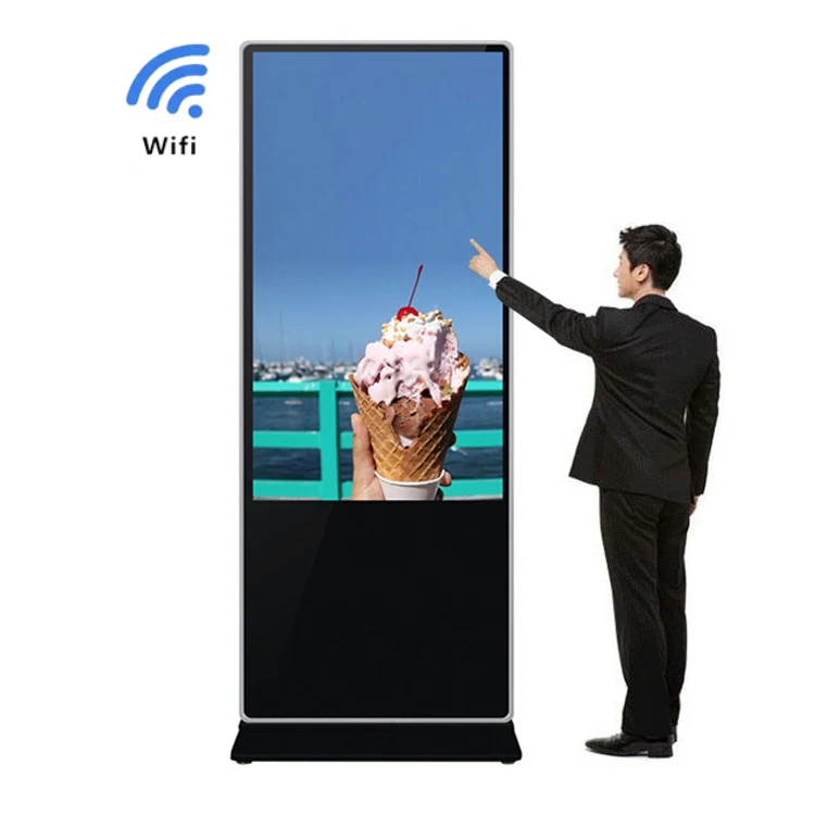 Kiosk Manufacturers Wholesale Custom Lcd Floor Stand Digital Signage Touch Screen Kiosk With Camera