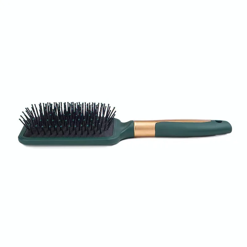 Wholesale fashionable circular curly hair brush air cushion massage hair comb portable salon ABS handle paddle hair brush