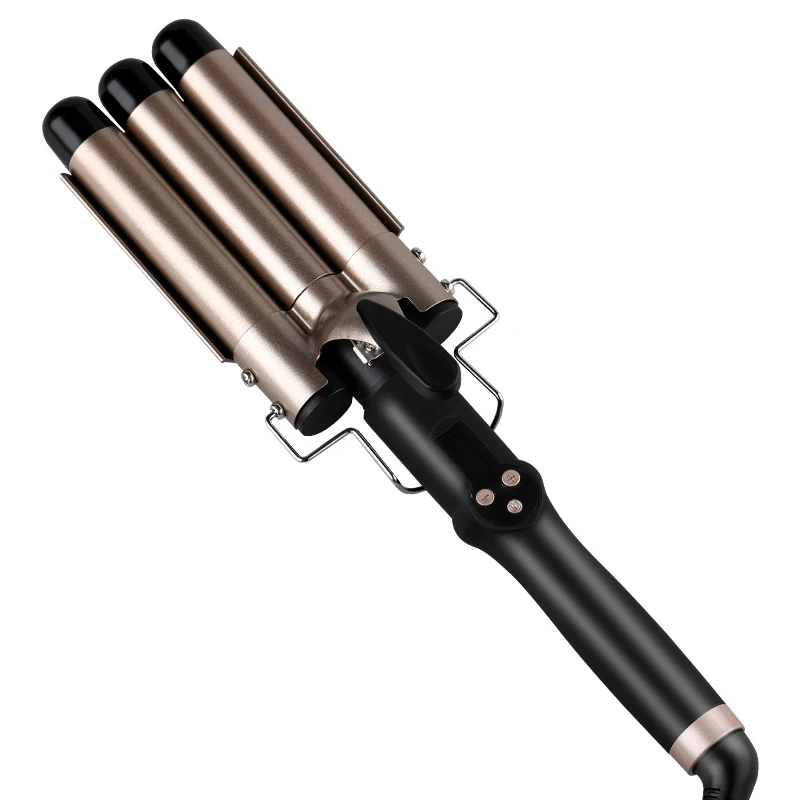 Newest pink waver soft hair roller curler heat automatic wireless hair curler