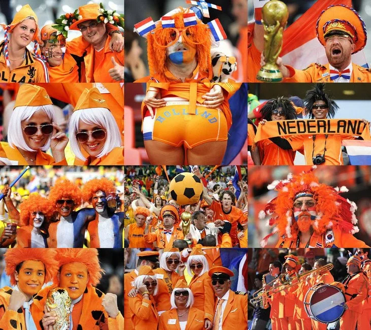 EK 2020 holland sports football fan mini plastic horn cheering blow horns the netherlands
