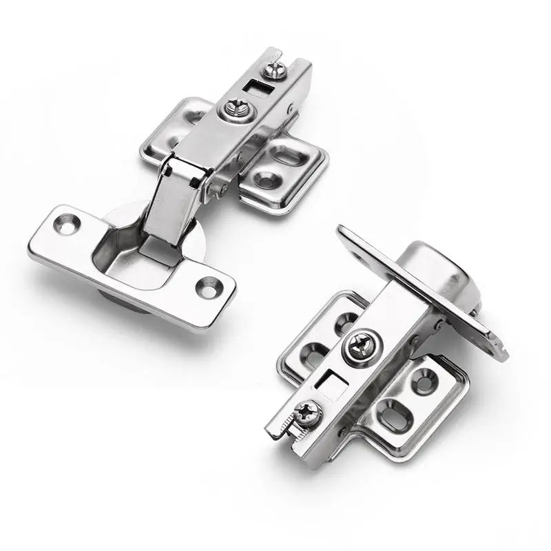Concealed Hydraulic Hinges Furniture Hinges Half Overlay Soft Close Hinges Kitchen Cabinet