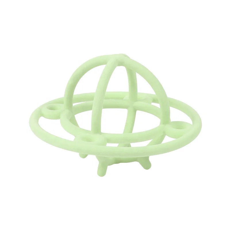 Popular Design Food Grade Silicone Teether UFO Shape Teething Chew Tooth Toys Baby Teethers For Toddler Children
