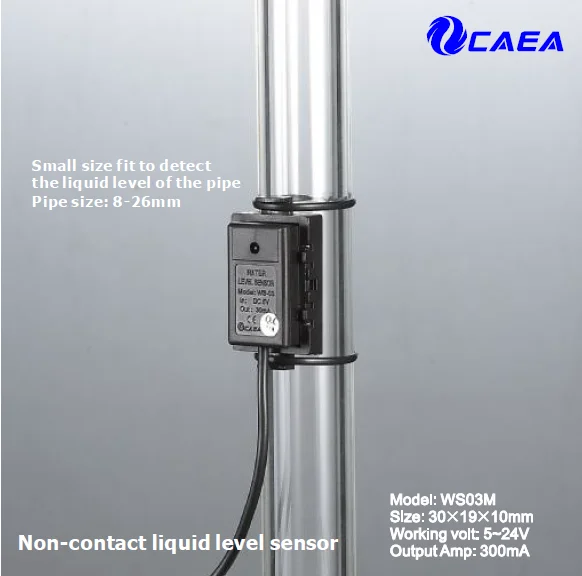 
5v 12v 24v aquarium water liquid level sensor switch for container bathtub WS03 