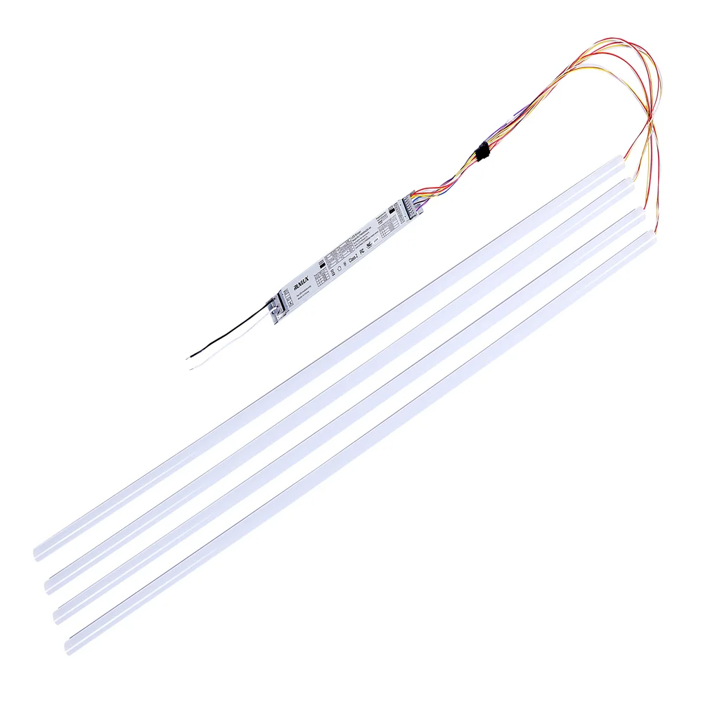 Switch Cct 3500K-4000K-6000K PC Lens Magnetic Led Adjustable Track Light Magnetic troffer Retrofit kit