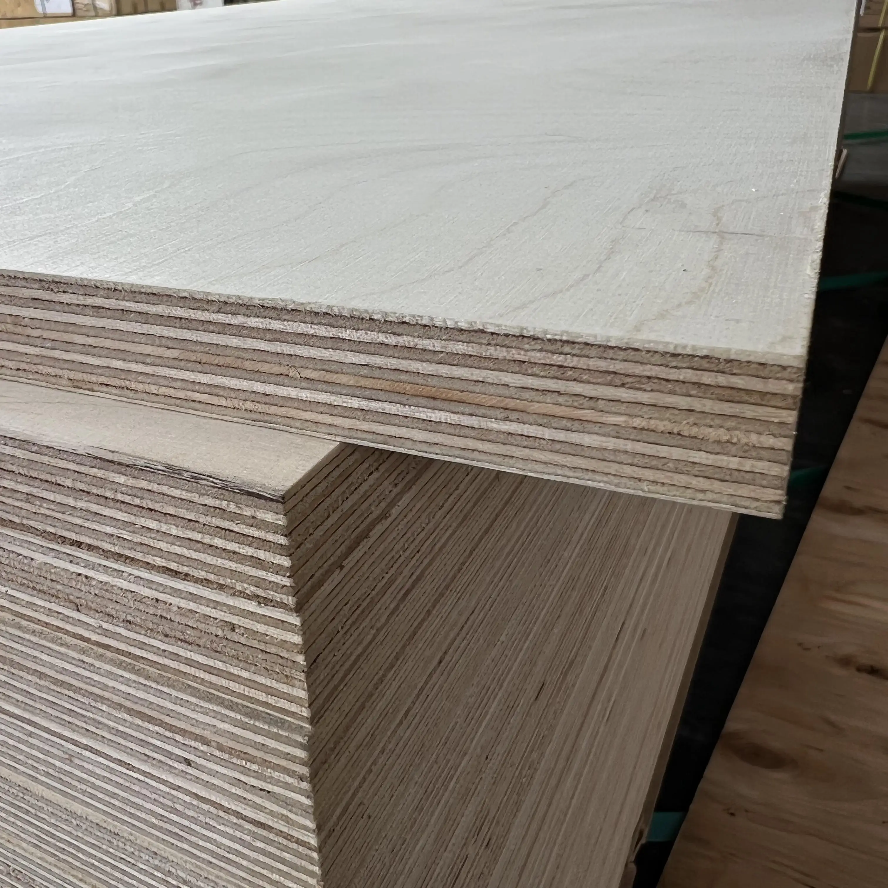 Wholesale Price E0 Russian Baltic Birch Plywood 6mm 9mm 12mm 15mm 18mm 24mm Full Birch 1200*2400 Commercial Plywood Sheet