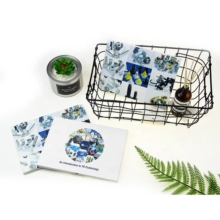 New hair products paper art craft price high quality lcd gift box advertising card music book video brochure mailer