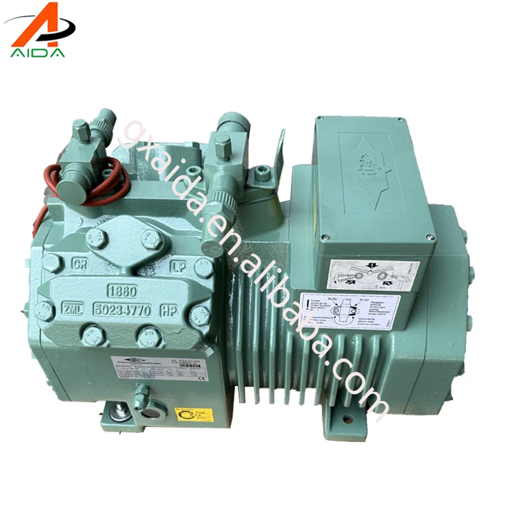 High quality 6FE-50-25P Cooling capacity 64,7 kW Semi-hermetic air conditioner compressor 200V-3-50Hz