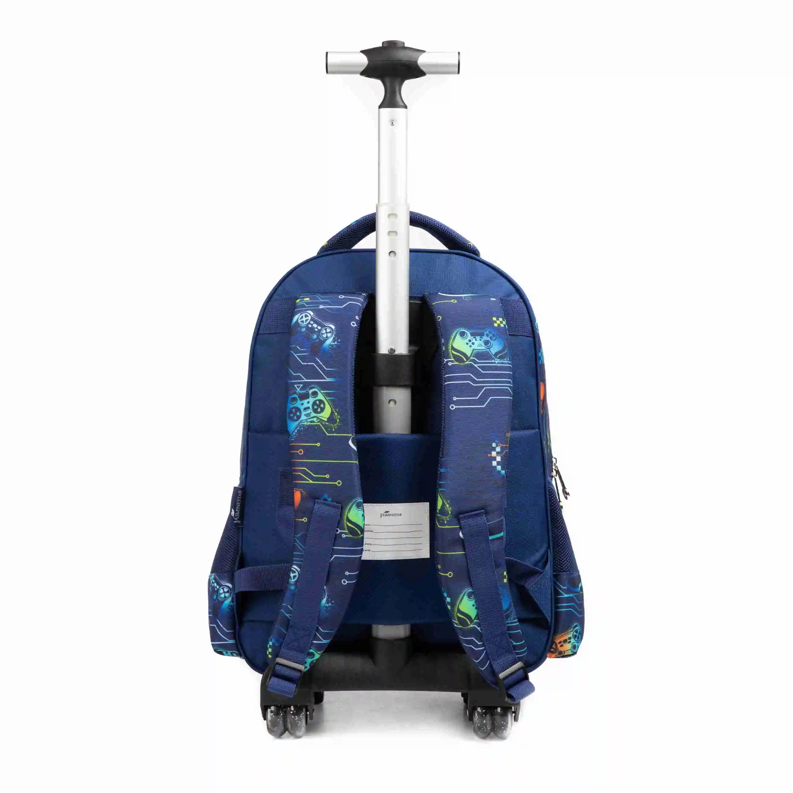 Custom Logo 2023 Bestwill Luggage Trolley Bags Waterproof Children New Kids Trolley School Bag