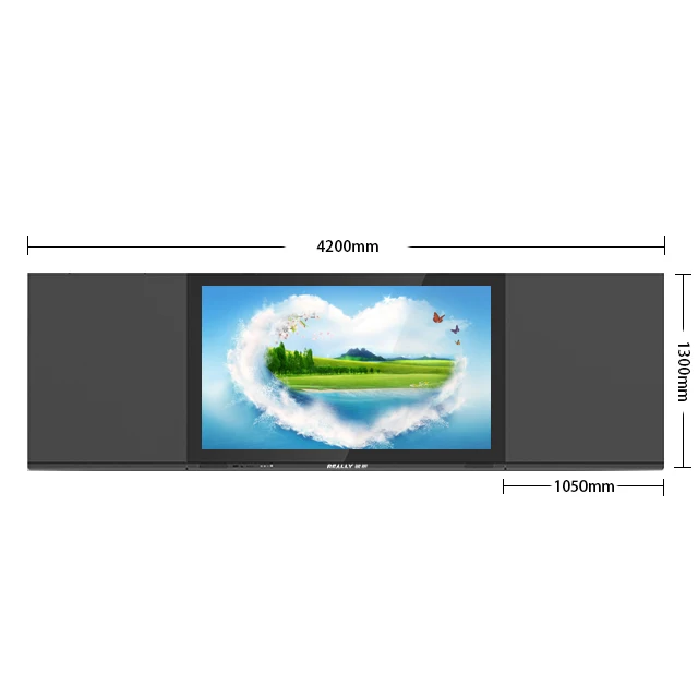 
Really New touch screen blackboard smart LED blackboard 4K Pizarra Digital Interactiva 75 86 inch 