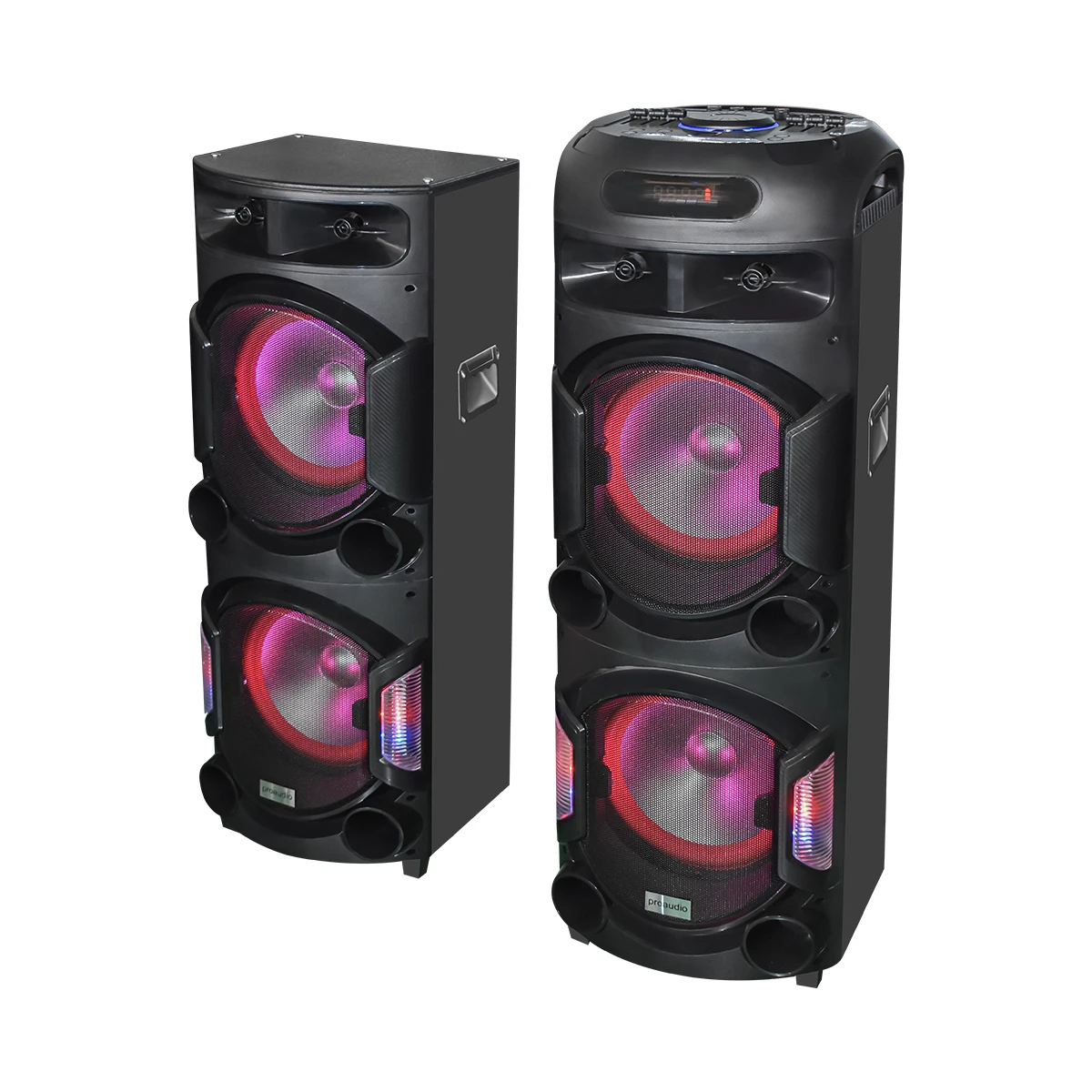 Newest Stylish active outdoor speaker with microphone solar powered wireless speaker