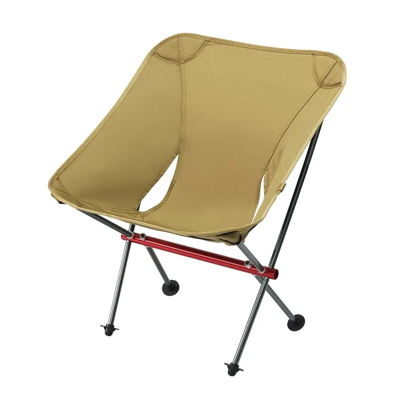 Custom outdoor ultra light portable folding aluminium fishing chair for beach hiking picnic
