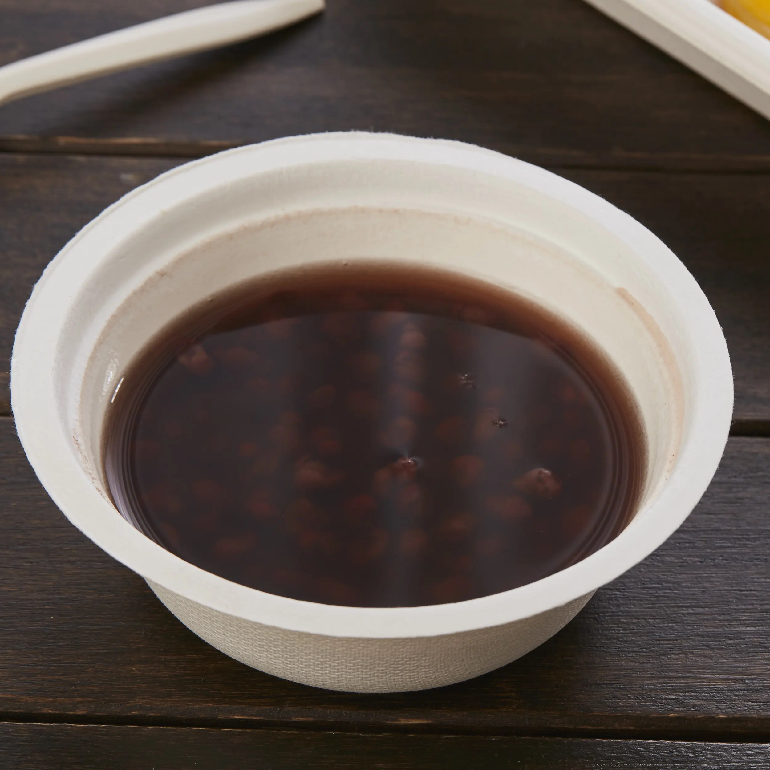 Copper Serving Bowl Bamboo/Sugarcane Bagasse Square Bowls